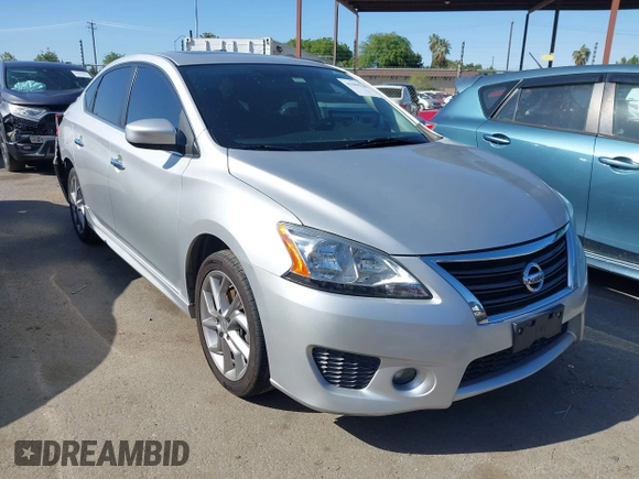2014 Nissan Sentra S with VIN 3N1AB7AP2EY299350, listed as a IAAI auction lot 41965241 with 86,933 mi miles and . Bid and sale history available at DreamBid. Image 1.