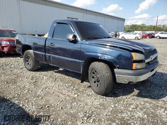 2005 Chevrolet Silverado 1500 with VIN 1GCEC14X65Z358829, listed as a Copart auction lot 55583695 with Not Provided miles and Clean Title. Bid and sale history available at DreamBid. Image 4.