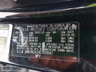2014 Kia Soul with VIN KNDJN2A24E7059147, listed as a IAAI auction lot 41933971 with 79,795 mi miles. Bid and sale history available at carsss.com. Image 9.