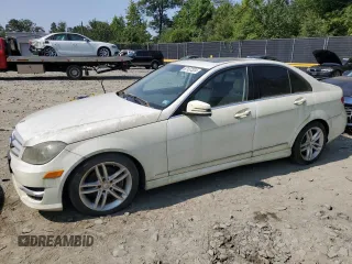 2012 Mercedes-Benz C-Class C 300 Sport with VIN WDDGF8BB8CR192817, listed as a Copart auction lot 67137324 with 135,887 mi miles and Non Repairable. Bid and sale history available at carsss.com. Image 1.