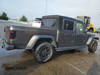 2021 Jeep Gladiator Willys с VIN 1C6HJTAGXML527617, выставлен на аукционе Copart как лот 59110005 с пробегом 39 279 миль миль и Списание • Salvage title. История ставок и продаж доступна на DreamBid. Изображение 3.