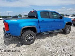 2021 Chevrolet Colorado 4WD ZR2 z VIN 1GCGTEEN7M1157788, wystawiony jako Copart lot #58042845 z przebiegiem 49 008 mil mil oraz Szkoda całkowita • Salvage title. Historia ofert i sprzedaży dostępna na DreamBid. Obrazek 3.