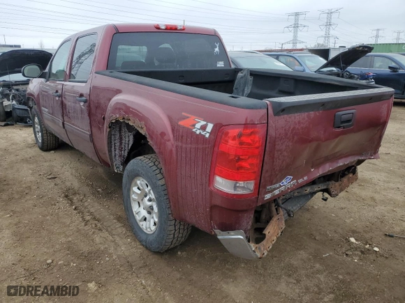 2008 GMC Sierra 1500 SLE1 with VIN 3GTEK13398G262425, listed as a Copart auction lot 41864715 with 255,056 mi miles and Salvage Title. Bid and sale history available at carsss.com. Image 2.