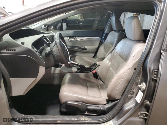 2013 Honda Civic Sdn EX-L with VIN 2HGFB2F96DH519823, listed as a Copart auction lot 52389675 with 249,543 mi miles and Salvage Title. Bid and sale history available at carsss.com. Image 7.