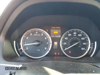 2016 Acura TLX with VIN 19UUB1F33GA015164, listed as a Copart auction lot 43807375 with 195,648 mi miles and Salvage Title. Bid and sale history available at carsss.com. Image 9.