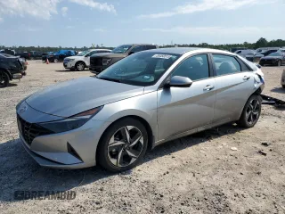 2023 Hyundai Elantra SEL with VIN 5NPLS4AG3PH114680, listed as a Copart auction lot 55460515 with 54,284 mi miles and Salvage title. Bid and sale history available at DreamBid. Image 1.