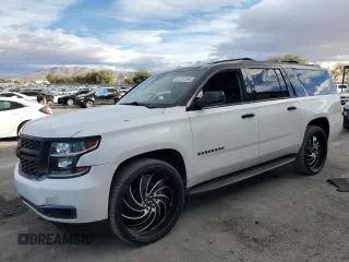 2016 Chevrolet Suburban LT with VIN 1GNSCHKC5GR404852, listed as a Copart auction lot 82707064 with 140,972 mi miles and Salvage Title. Bid and sale history available at carsss.com. Image 1.