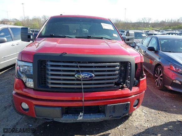 2012 Ford F-150 XL with VIN 1FTFW1ET3CKD40575, listed as a IAAI auction lot 41865500 with 181,396 mi miles. Bid and sale history available at carsss.com. Image 6.