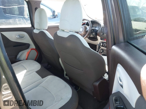 2017 Jeep Renegade Altitude z VIN ZACCJBBB6HPF01825, wystawiony jako IAAI lot #41785507 z przebiegiem 150 529 mil mil oraz . Historia ofert i sprzedaży dostępna na DreamBid. Obrazek 8.
