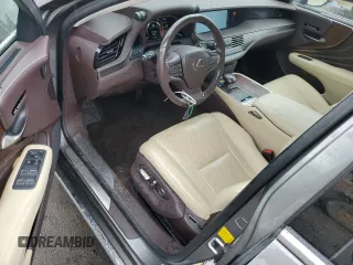 2019 Lexus LS with VIN JTHC51FF2K5005429, listed as a Copart auction lot 80486464 with 70,414 mi miles and Salvage Title. Bid and sale history available at carsss.com. Image 8.