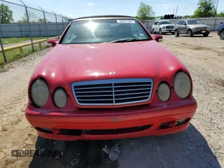 2003 Mercedes-Benz CLK-Class 3.2L with VIN WDBLK65G03T130720, listed as a Copart auction lot 69927604 with 0 mi miles and Salvage Title. Bid and sale history available at carsss.com. Image 5.
