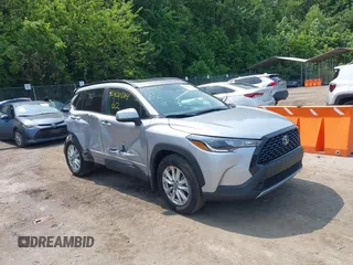 2024 Toyota Corolla Cross LE with VIN 7MUBAABG9RV094398, listed as a IAAI auction lot 42400264 with 4,400 mi miles and . Bid and sale history available at DreamBid. Image 1.