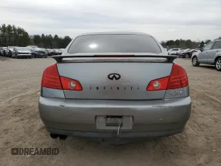 2004 Infiniti G35 w/Leather z VIN JNKCV51F04M708177, wystawiony jako Copart lot #49927925 z przebiegiem 148 682 mil mil oraz Czysty tytuł • Clean title. Historia ofert i sprzedaży dostępna na DreamBid. Obrazek 6.