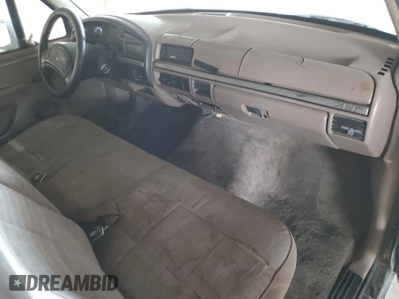 1993 Ford F-150 with VIN 2FTDF15NXPCA68030, listed as a Copart auction lot 75219374 with 0 mi miles and Salvage Title. Bid and sale history available at carsss.com. Image 8.