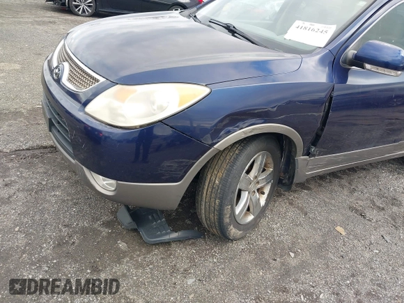 2009 Hyundai Veracruz GLS with VIN KM8NU73C69U082858, listed as a IAAI auction lot 41816245 with 139,042 mi miles and . Bid and sale history available at DreamBid. Image 6.