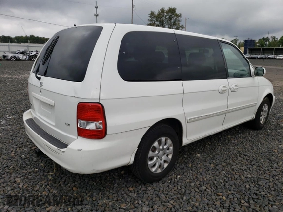 2004 Kia Sedona LX with VIN KNDUP131346544101, listed as a Copart auction lot 72207784 with 0 mi miles and Salvage Title. Bid and sale history available at carsss.com. Image 3.