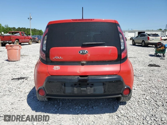 2016 Kia Soul + z VIN KNDJP3A5XG7846861, wystawiony jako Copart lot #53491215 z przebiegiem 160 029 mil mil oraz Szkoda całkowita • Salvage title. Historia ofert i sprzedaży dostępna na DreamBid. Obrazek 6.