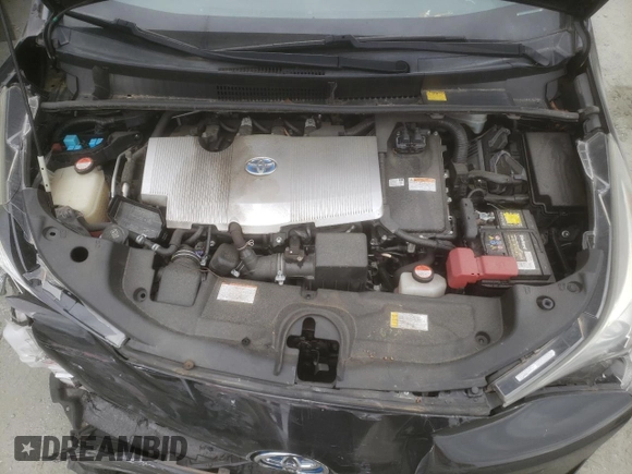 2016 Toyota Prius Two with VIN JTDKBRFU1G3509055, listed as a Copart auction lot 51541075 with 92,364 mi miles and Salvage Title. Bid and sale history available at DreamBid. Image 12.