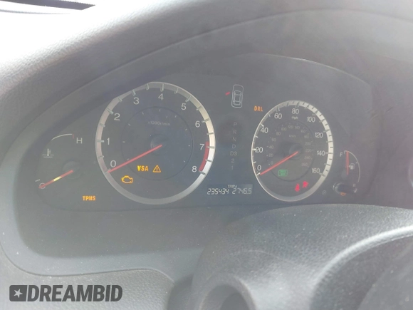 2009 Honda Accord EX-L with VIN 1HGCP36859A047184, listed as a IAAI auction lot 41792024 with 235,434 mi miles and . Bid and sale history available at DreamBid. Image 7.