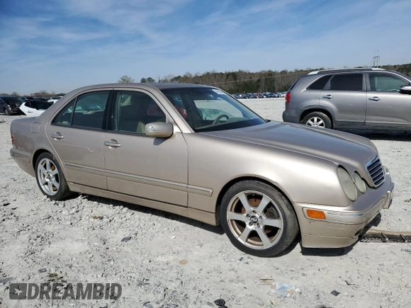 2002 Mercedes-Benz E-Class with VIN WDBJF70J62B394064, listed as a Copart auction lot 49798885 with 0 mi miles and Clean Title. Bid and sale history available at carsss.com. Image 4.