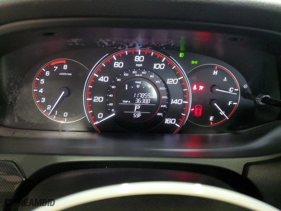 2014 Honda Accord Sedan Sport with VIN 1HGCR2F52EA079823, listed as a Copart auction lot 50376525 with 117,859 mi miles and Salvage Title. Bid and sale history available at carsss.com. Image 9.