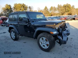2022 Jeep Wrangler Sport with VIN 1C4HJXAGXNW201493, listed as a Copart auction lot 86424294 with 31,543 mi miles and Salvage Title. Bid and sale history available at DreamBid. Image 4.