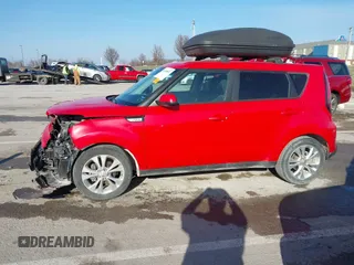 2015 Kia Soul + with VIN KNDJP3A57F7765296, listed as a IAAI auction lot 41108547 with 72,771 mi miles. Bid and sale history available at carsss.com. Image 14.