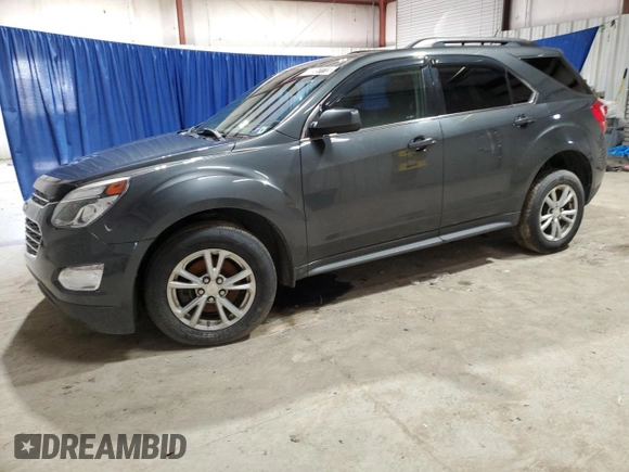 2017 Chevrolet Equinox LT with VIN 2GNFLFEK1H6187306, listed as a Copart auction lot 46951115 with 130,647 mi miles and Clean Title. Bid and sale history available at carsss.com. Image 1.