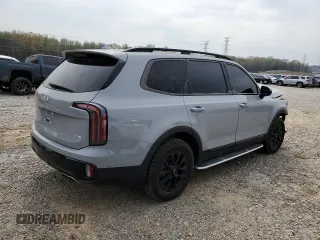 2024 Kia Telluride SX Prestige X-Pro with VIN 5XYP5DGC5RG454937, listed as a Copart auction lot 50768525 with 4,389 mi miles and Salvage title. Bid and sale history available at DreamBid. Image 3.