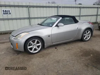 2004 Nissan 350Z Enthusiast with VIN JN1AZ36A94T010402, listed as a Copart auction lot 43511765 with 122,456 mi miles and Salvage Title. Bid and sale history available at carsss.com. Image 1.