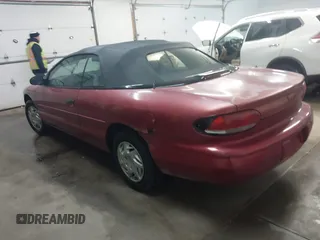 1996 Chrysler Sebring with VIN 3C3EL45X6TT278343, listed as a IAAI auction lot 41743385 with 140,200 mi miles and . Bid and sale history available at DreamBid. Image 3.