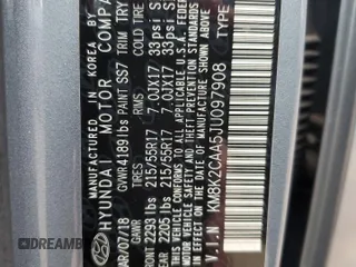 2018 Hyundai Kona SEL with VIN KM8K2CAA5JU097908, listed as a Copart auction lot 83479004 with 64,686 mi miles and Salvage Title. Bid and sale history available at carsss.com. Image 13.