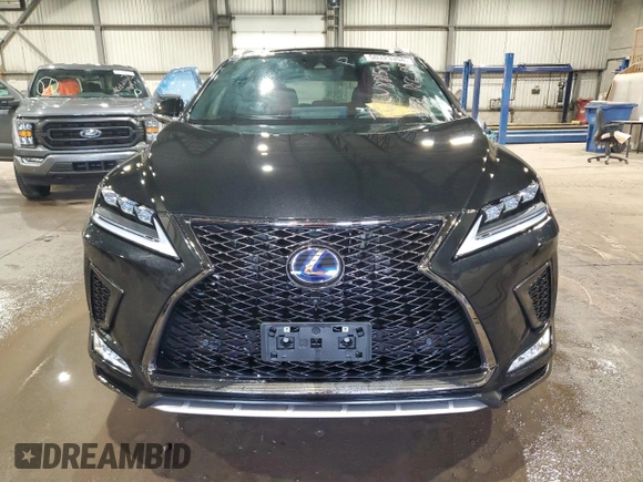 2022 Lexus RX with VIN 2T2YGMDA7NC084030, listed as a Copart auction lot 50323394 with 19,225 mi miles. Bid and sale history available at carsss.com. Image 5.