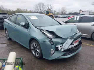 2017 Toyota Prius Two with VIN JTDKARFU1H3048623, listed as a IAAI auction lot 41971494 with 141,584 mi miles. Bid and sale history available at carsss.com. Image 1.
