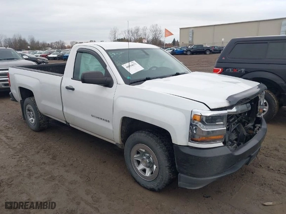 2018 Chevrolet Silverado 1500 Work Truck with VIN 1GCNCNEH3JZ128173, listed as a IAAI auction lot 40894675 with 102,934 mi miles. Bid and sale history available at carsss.com. Image 1.