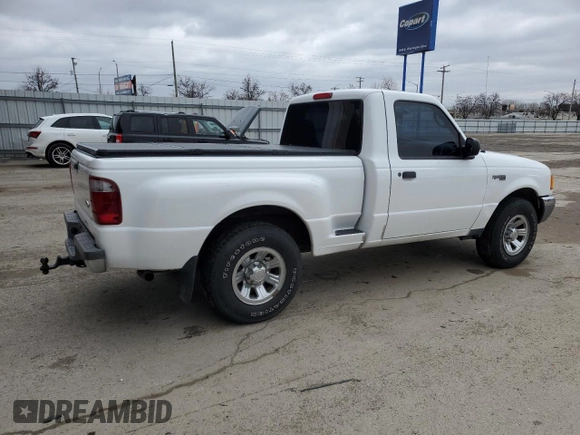 2003 Ford Ranger XL with VIN 1FTYR10D03PB77483, listed as a Copart auction lot 50459915 with 135,305 mi miles and Clean Title. Bid and sale history available at DreamBid. Image 3.