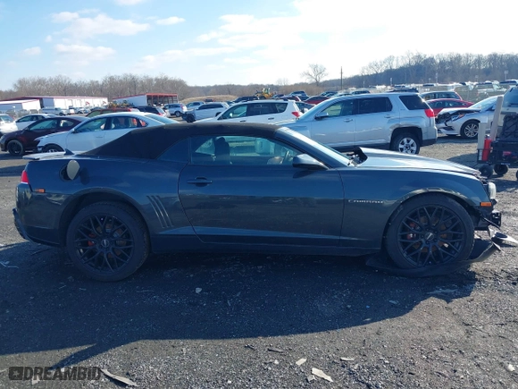2015 Chevrolet Camaro LT with VIN 2G1FD3D33F9278399, listed as a IAAI auction lot 41530849 with 131,369 mi miles. Bid and sale history available at carsss.com. Image 14.
