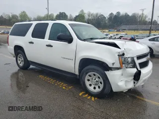 2010 Chevrolet Suburban LS with VIN 1GNUCHE08AR222189, listed as a Copart auction lot 48081244 with 201,258 mi miles and Salvage Title. Bid and sale history available at carsss.com. Image 4.