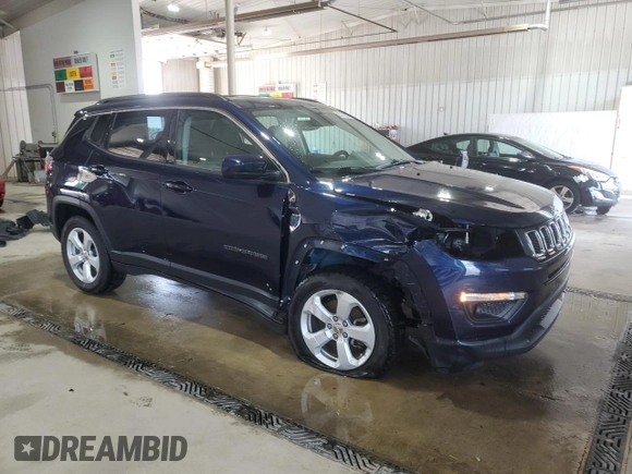 2020 Jeep Compass Latitude с VIN 3C4NJDBB9LT100808, выставлен на аукционе Copart как лот 63769085 с пробегом 69 188 миль миль и Списание • Salvage title. История ставок и продаж доступна на DreamBid. Изображение 4.