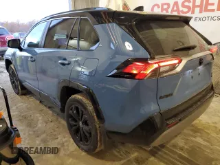 2024 Toyota RAV4 Hybrid XSE with VIN 2T3E6RFV5RW072655, listed as a Copart auction lot 81327074 with 3,558 mi miles and Salvage Title. Bid and sale history available at carsss.com. Image 2.