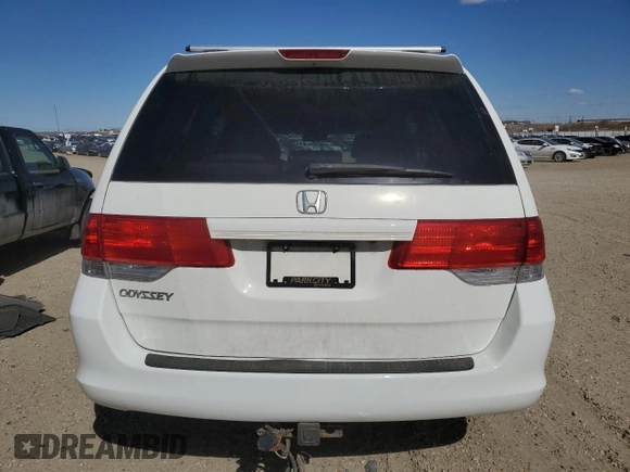 2009 Honda Odyssey EX-L with VIN 5FNRL38679B504312, listed as a Copart auction lot 53878465 with 239,462 mi miles and Salvage Title. Bid and sale history available at carsss.com. Image 6.