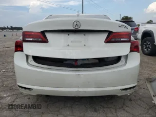 2016 Acura TLX V6 Tech with VIN 19UUB2F58GA004992, listed as a Copart auction lot 69619514 with 0 mi miles and Salvage Title. Bid and sale history available at carsss.com. Image 6.