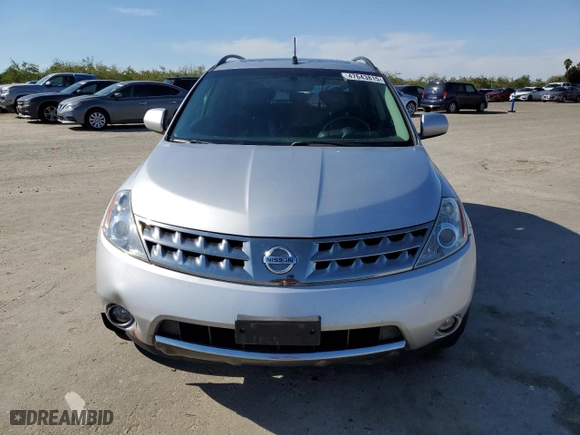 2006 Nissan Murano S with VIN JN8AZ08T76W416050, listed as a Copart auction lot 47643815 with 190,082 mi miles and Salvage Title. Bid and sale history available at carsss.com. Image 5.