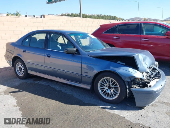 2002 BMW 5 Series 530iA with VIN WBADT63472CH92630, listed as a IAAI auction lot 41348220 with Not Provided miles. Bid and sale history available at carsss.com. Image 12.