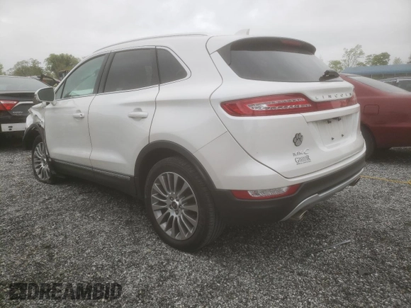 2018 Lincoln MKC Reserve with VIN 5LMCJ3C97JUL04340, listed as a Copart auction lot 52628585 with 83,486 mi miles and Salvage title. Bid and sale history available at DreamBid. Image 2.