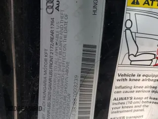 2008 Audi TT 2.0T z VIN TRUAF38J881003239, wystawiony jako Copart lot #44461675 z przebiegiem 167 366 mil mil oraz Szkoda całkowita • Salvage title. Historia ofert i sprzedaży dostępna na DreamBid. Obrazek 12.