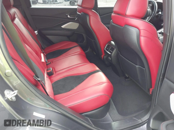 2020 Acura RDX w/A-Spec Pkg with VIN 5J8TC2H67LL035020, listed as a IAAI auction lot 40888631 with 37,953 mi miles. Bid and sale history available at carsss.com. Image 8.