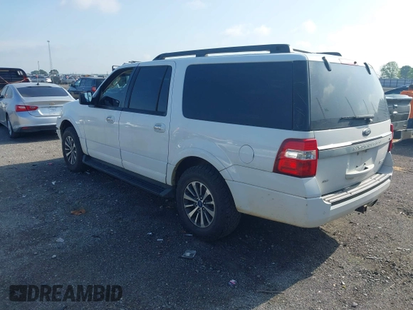 2017 Ford Expedition Max XLT z VIN 1FMJK1HT4HEA11855, wystawiony jako IAAI lot #42096762 z przebiegiem 163 695 mil mil oraz . Historia ofert i sprzedaży dostępna na DreamBid. Obrazek 3.