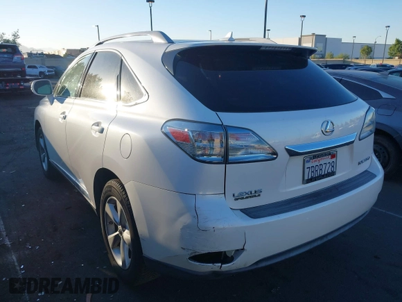 2011 Lexus RX 350 with VIN 2T2ZK1BA0BC055579, listed as a IAAI auction lot 42643844 with 178,066 mi miles and . Bid and sale history available at DreamBid. Image 3.