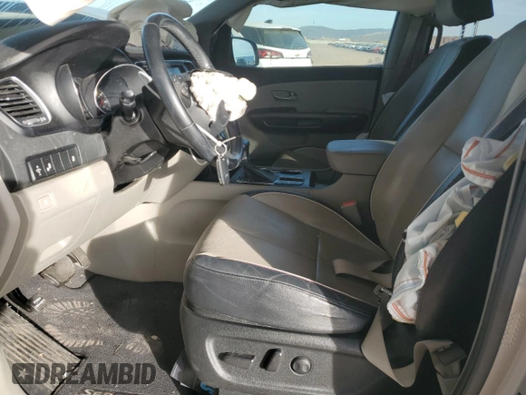 2020 Kia Sedona EX with VIN KNDMB5C11L6618720, listed as a Copart auction lot 86385204 with 60,612 mi miles and Salvage Title. Bid and sale history available at carsss.com. Image 7.